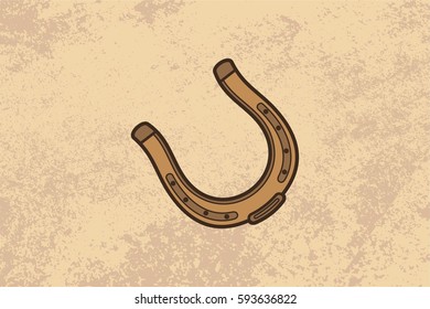 Horseshoe Vintage Vector