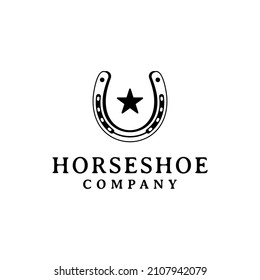 Horseshoe for Western Ranch logo design