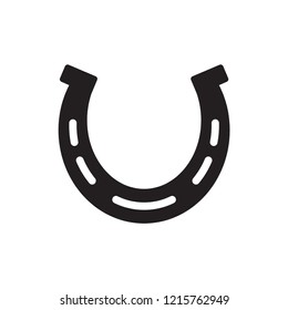 horseshoes icon in trendy flat style 