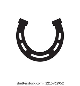 horseshoes icon in trendy flat style 