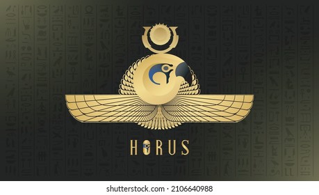 Horus Egyptian pharaonic Eagle God