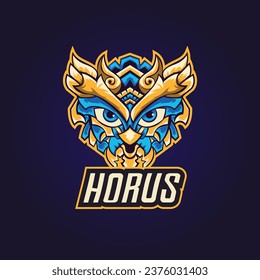 Horus Esport Logo - Dynamic Gaming Emblem for Triumph