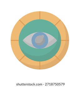 Icono de Vector de Horus Eye que puede modificarse o editarse fácilmente
