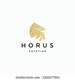 Horus logo icon vector image