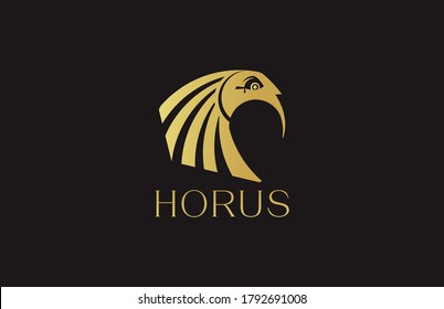 Horus Pharaonic God of Egypt logo 