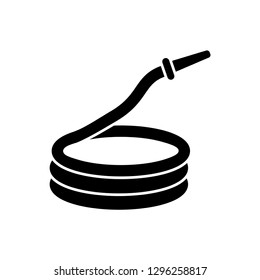 hose fire hydrant icon logo template