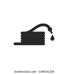 hose flat vector icon
