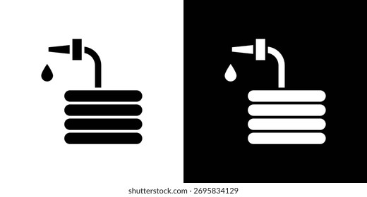 Hose icon concept design element. pictogram icons.