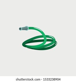 Hose Icon. Construction Concept, Cartoon of Sickle Vector Icon for Web Design Isolated on White Background - Vector
