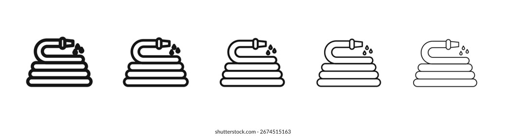 Hose icon design, logo, app, UI. Vector illustration, EPS