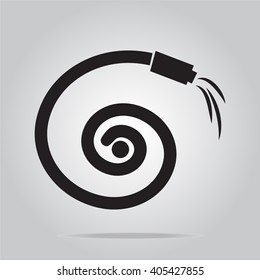 Hose icon, garden hose icon