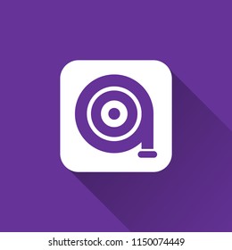 Hose icon. gardening equipment