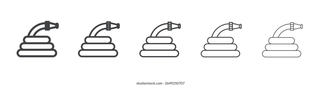 hose icon simple illustration collection symbol
