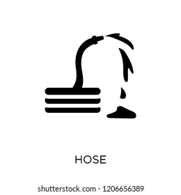 Hose icon. Hose symbol design from Agriculture, Farming and Gardening collection. Simple element vector illustration on white background.