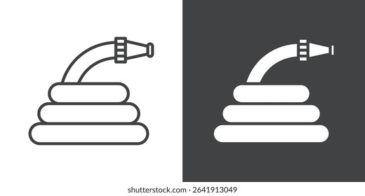 hose icon symbol illustration logo