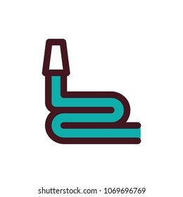 hose icon vector