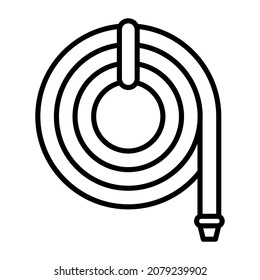 Hose icon vector image. Can also be used for web apps, mobile apps and print media.