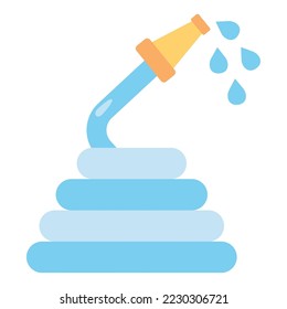 hose icon vector image on a white background