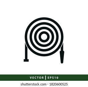 Hose icon vector logo design template