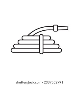 hose icon vector template illustration lgoo design