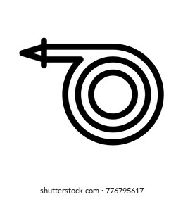  hose Line icon