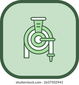 Hose Line vector Icon Design