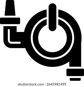 Novo design de ícone de vetor criativo de mangueira