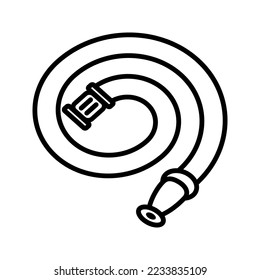 hose on a white background