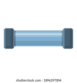 Hose pipe icon. Cartoon of hose pipe vector icon for web design isolated on white background