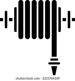 Hose vector icon. Can be used for printing, mobile and web applications.