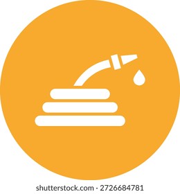Entwurfsgrafik des Schlauchvektorsymbols