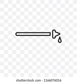 Hose vector icon isolated on transparent background, Hose logo concept