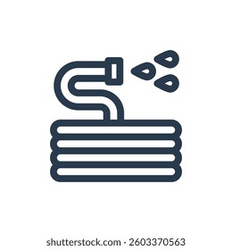 Hose Vector Icon for Songkran
