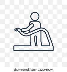 Hose vector outline icon isolated on transparent background, high quality linear Hose transparency concept can be used web and mobile
