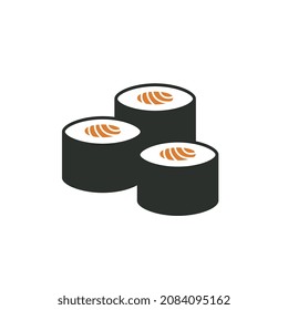 Hosomaki icons for Japanese food