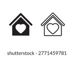 hospice care icon vector for web design