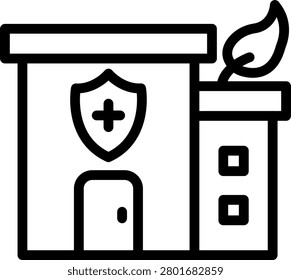 Hospitable Environment Vector Design Icon Style