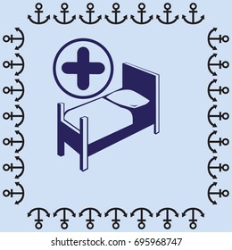 hospital bed