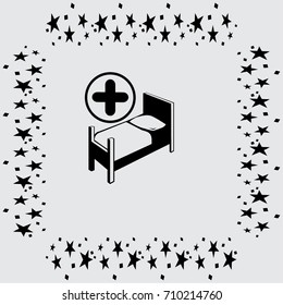 hospital bed