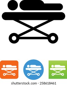 Hospital bed icon