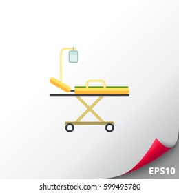 Hospital Bed Icon