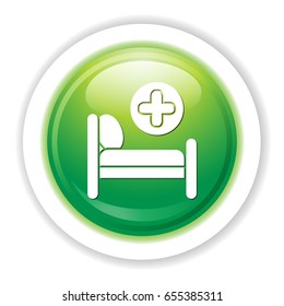 hospital bed icon