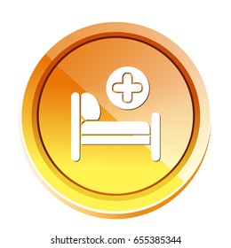 hospital bed icon