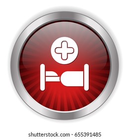 hospital bed icon