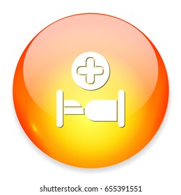 hospital bed icon