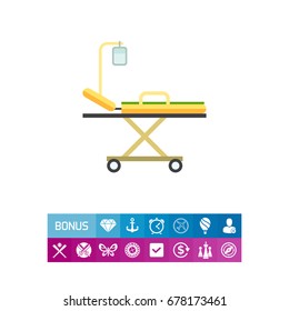 Hospital Bed Icon