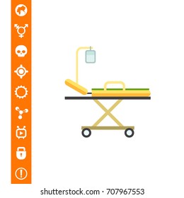 Hospital Bed Icon