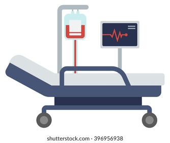 Cartoon Hospital Bed Images, Stock Photos & Vectors | Shutterstock