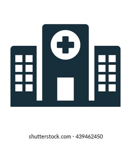 Hospital Building Front Icon