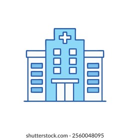 Hospital Building Healthcare Facility Icon